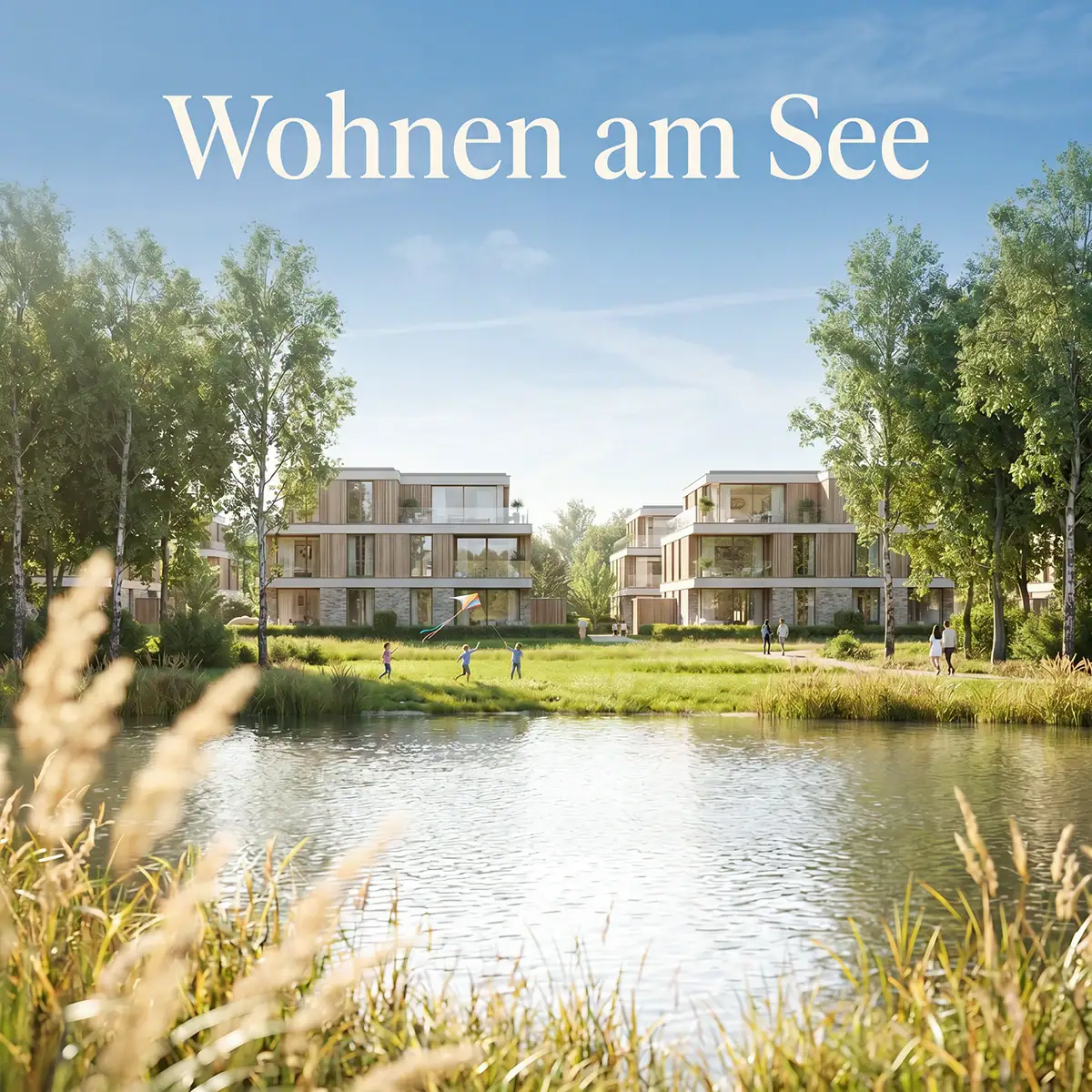 3D-Animation als Imagefilm für Wohngebiete im quadratischen Format